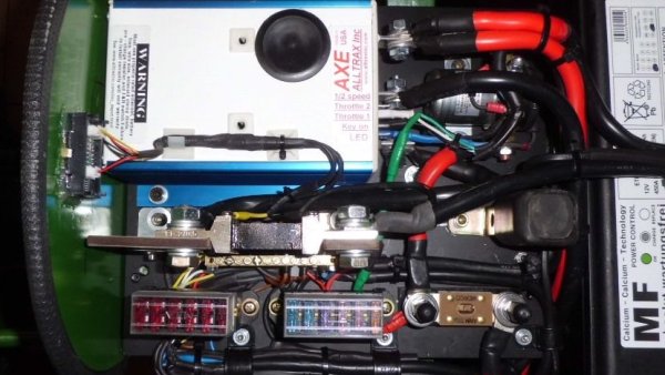DC- Motorcontroller + Verkabelung