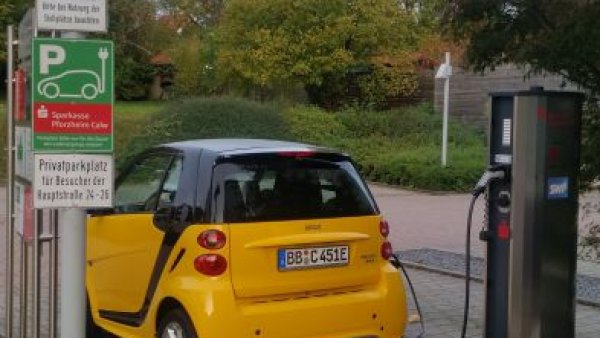 smart fortwo ed beim Laden
