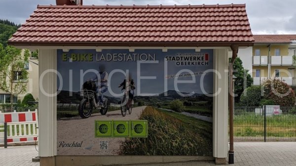 Photo 1 E-Bike Ladesäule Bahnhof