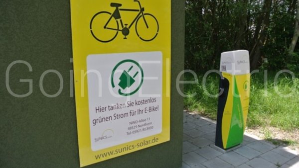 Photo 1 E-Bike Ladepunkt Solarkraftwerk