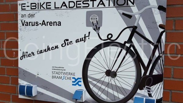Photo 1 e-Bike Ladestation Varus-Arena