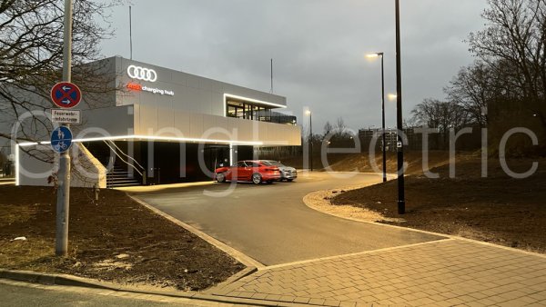 Photo 1 Audi charging hub Messezentrum