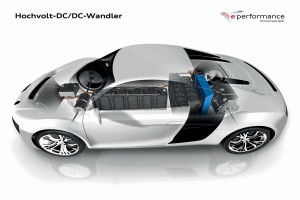 Audi F12 e performance DC-DC Wandler