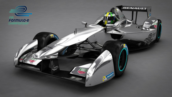 Der neue Formel E Rennwagen