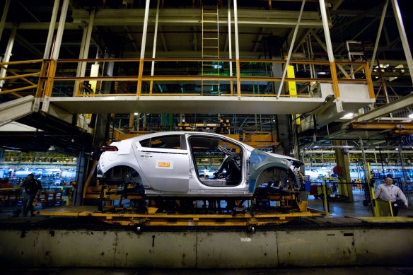 GM hält Chevrolet Volt / Opel Ampera Produktion an