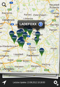 Ladefoxx Stromtankstellen App