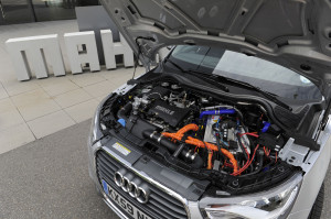 Mahle Audi A1 Range Extender Motorraum