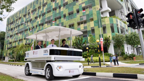 Navia: autonomes Elektroauto für Singapur