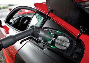 Audi R8 e-tron: CHAdeMO