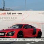 Audi R8 e-tron: Weltrekord auf der Nürburgring Nordschleife