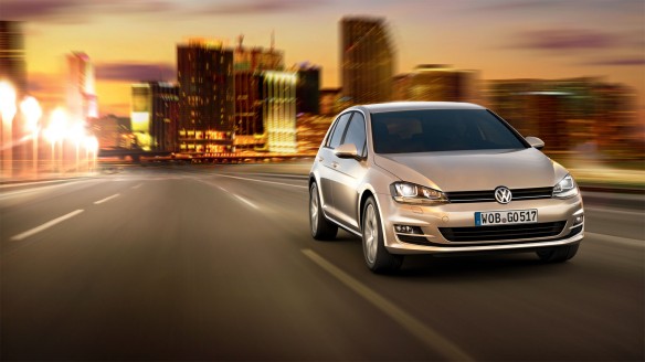 VW Golf VII Blue-e-Motion teilweise aus Aluminium und Carbon