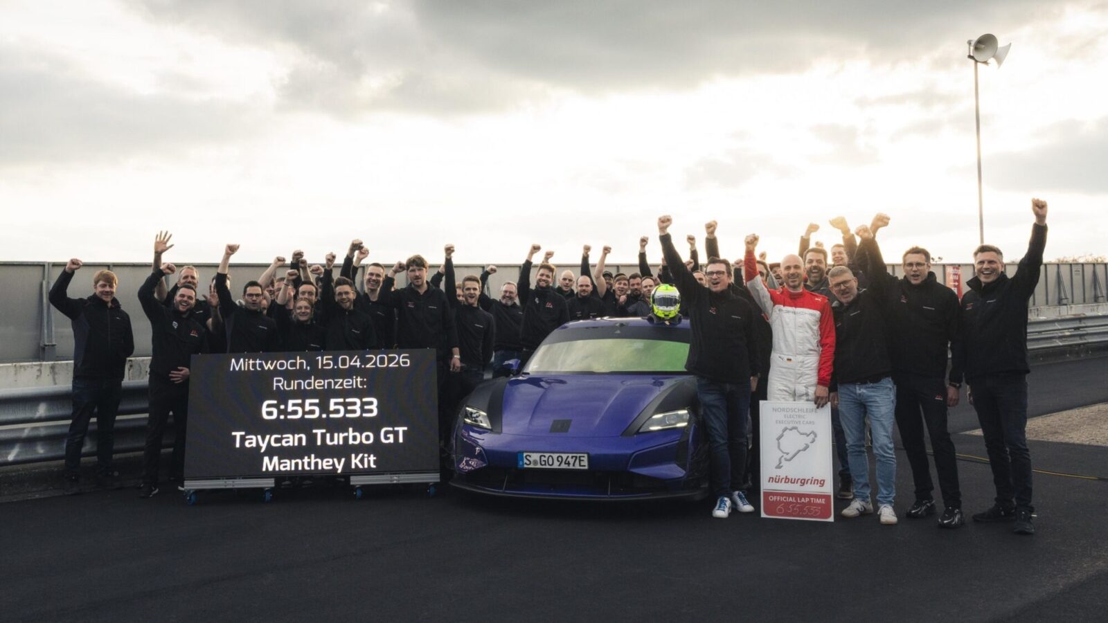 Porsche Taycan Turbo GT Rekord Nordschleife