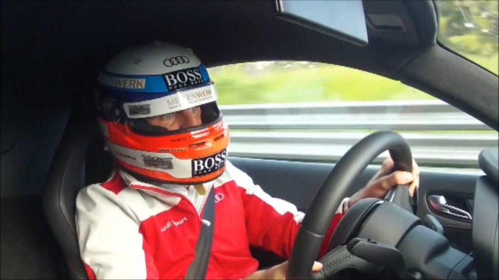 Audi R8 e-tron Rekord Nordschleife Onboard