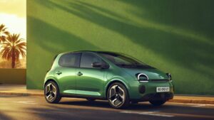 Renault Twingo E-Tech Elektrisch Absolut-Grün